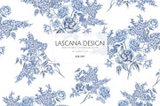 LASCANA GARDEN, Luxury Print Pattern, a Pattern Graphic by HannaStudio (Thumbnail 1 of 9)