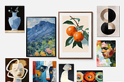 90 Colorful Art Print Series Posters, a Background Graphic by Muzi pear studio (Thumbnail 6 of 8)