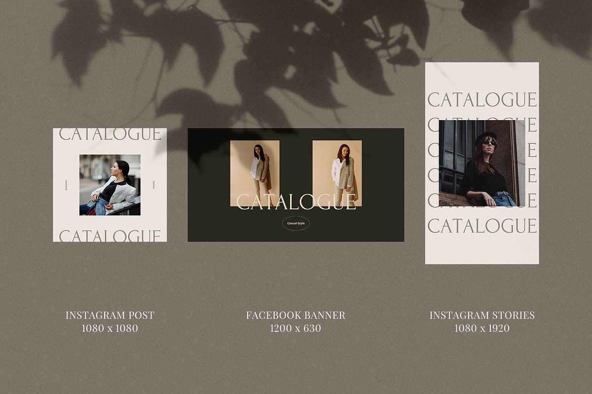 Casey Instagram Pack | PS & Canva, a Social Media Template by Visuel Colonie® (Photo 4 of 15)