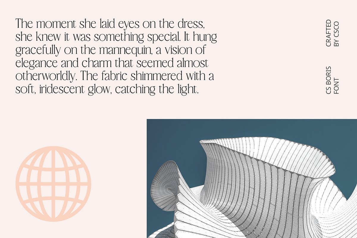 CS Boris – Elegant Font, a Serif Font by Craft Supply Co. (Photo 2 of 8)