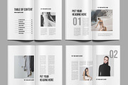 Fashion Book Design Layout, a Magazine Template by ClickPaint_Studio (Thumbnail 2 of 5)