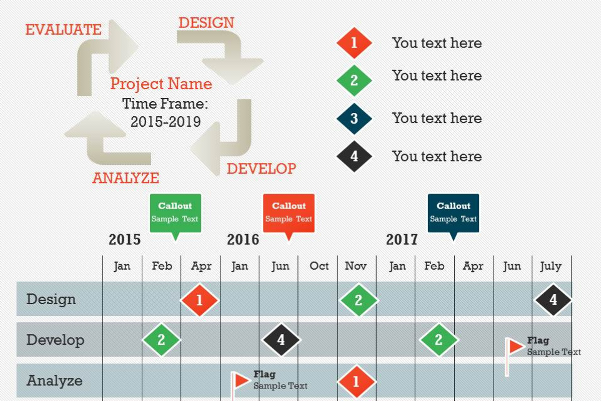 Project Plan 4, a Presentation Template by Yes Presentations (Photo 2 of 2)