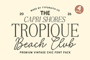 Tropique | Vintage Chic Font Pack, a Handwritten Font by Typoraith Co (Thumbnail 11 of 11)