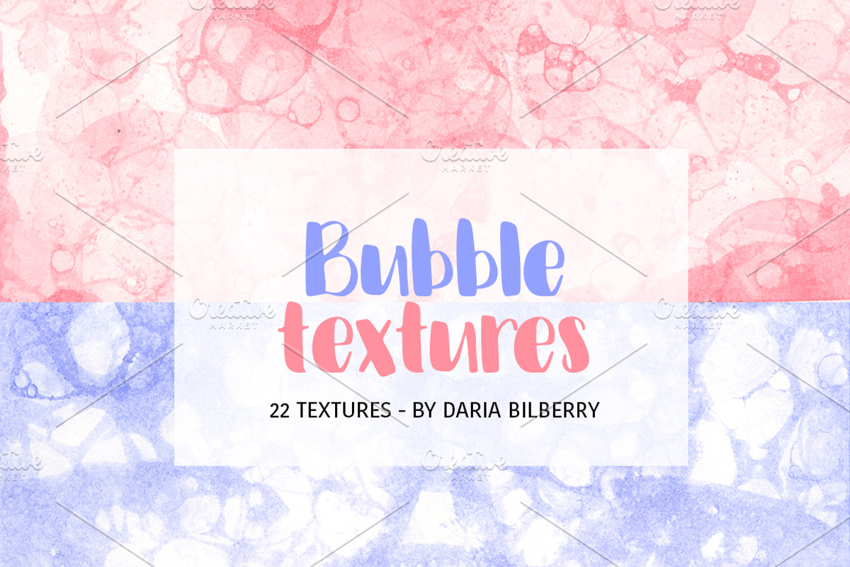 Bubble textures, a Texture Graphic by BilberryCreates
