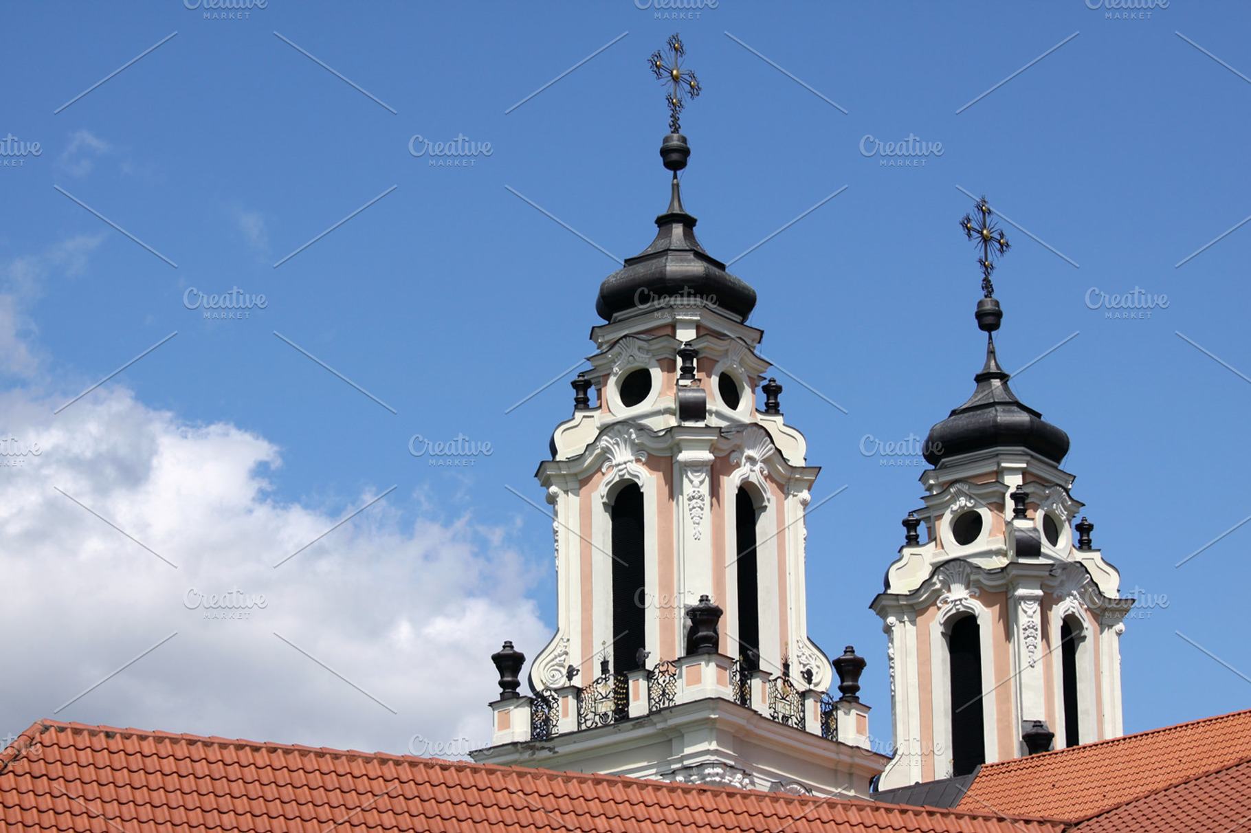 Baroque church towers, an Architecture Photo by BOOCYS