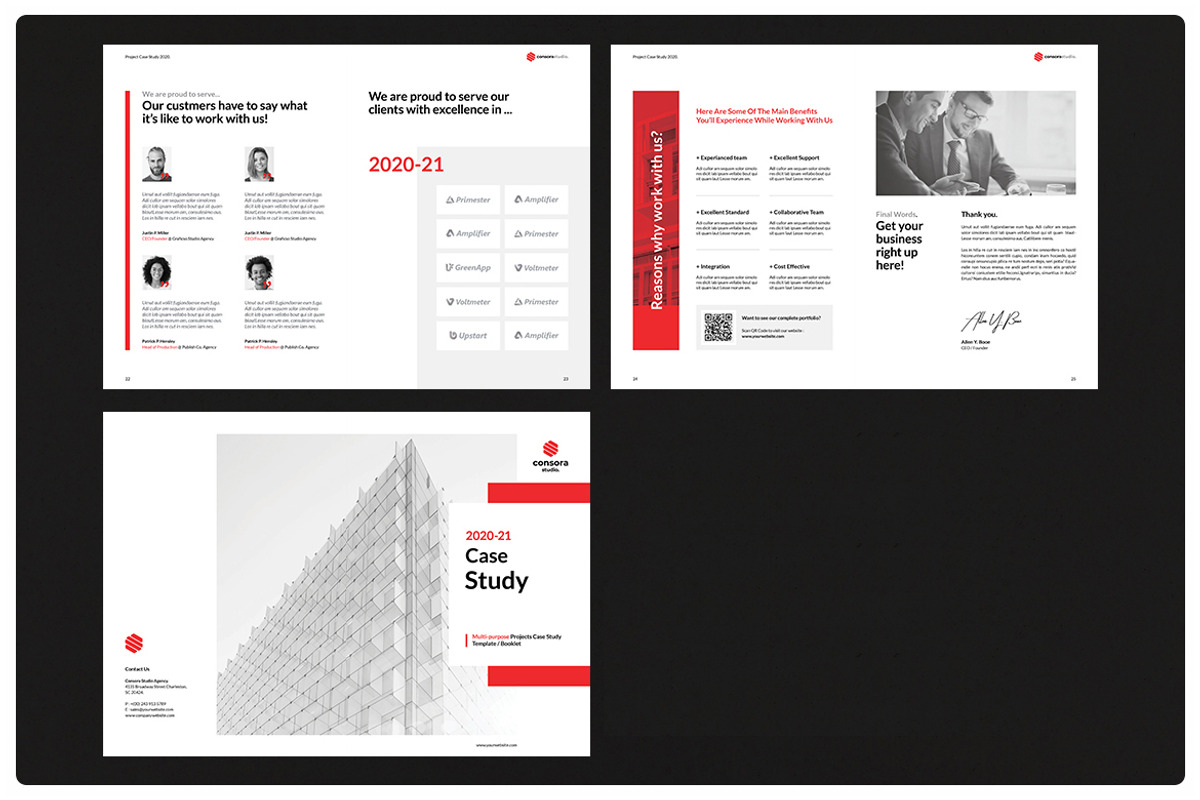 Case Study Brochure, a Brochure Template by StudioGraficso (Photo 9 of 9)