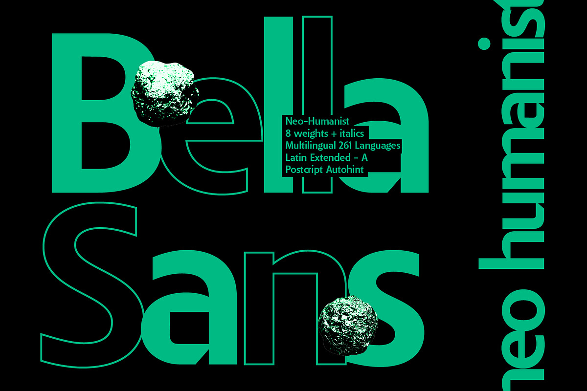 Bella Sans (family font), a Sans Serif Font by PeanutButter Type (Photo 15 of 18)