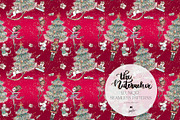 Nutcracker Christmas Magic Patterns, a Pattern Graphic by KaramfilaS (Thumbnail 11 of 21)