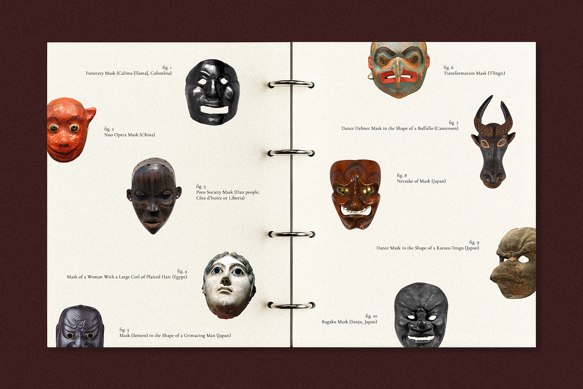 Obscura: Cabinet of Masks PNG Files, an Object Graphic by Dina Mae (Photo 4 of 11)