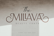 The Millava - Duo Beauty Fonts, a Sans Serif Font by Konstantine Studio (Thumbnail 1 of 28)
