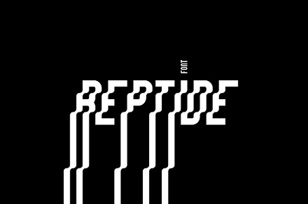 REPTIDE Family Font, a Font by Mymlan Shop