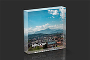 Square Acrylic Block Mockup, a Merchandise Mockup by Mockups by Carlos Viloria (Thumbnail 4 of 5)