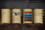Bloodsteel Game and Web UI, a Templates & Theme by Kodiak Graphics (Thumbnail 5 of 7)