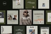 ZAVI | Social Media Kit (I), a Social Media Template by The Aesthetic Studio (Thumbnail 1 of 10)