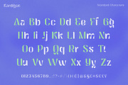 Kardigan - Retro Display Font, a Sans Serif Font by Ekahermawan (Thumbnail 13 of 14)