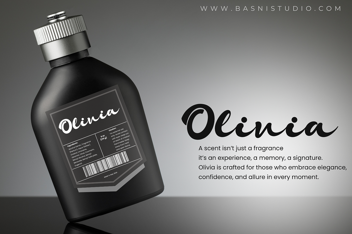 Millane Modern Script Font, a Script Font by Basnistudio (Photo 6 of 12)