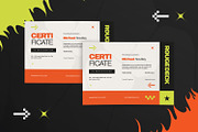 Rouge Deck - Certificate Template, a Print Template by StreaksideStd (Thumbnail 2 of 3)