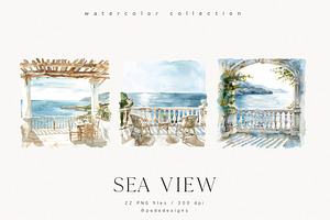 Sea View Illustrations II