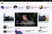 Gello - News & Blog WordPress Theme, a WordPress Template by TMRW Studio (Thumbnail 2 of 7)