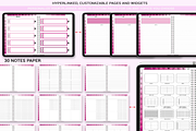 Digital Planner 2025 2026 & Undated, a Templates & Theme by Plamarplanners (Thumbnail 5 of 11)