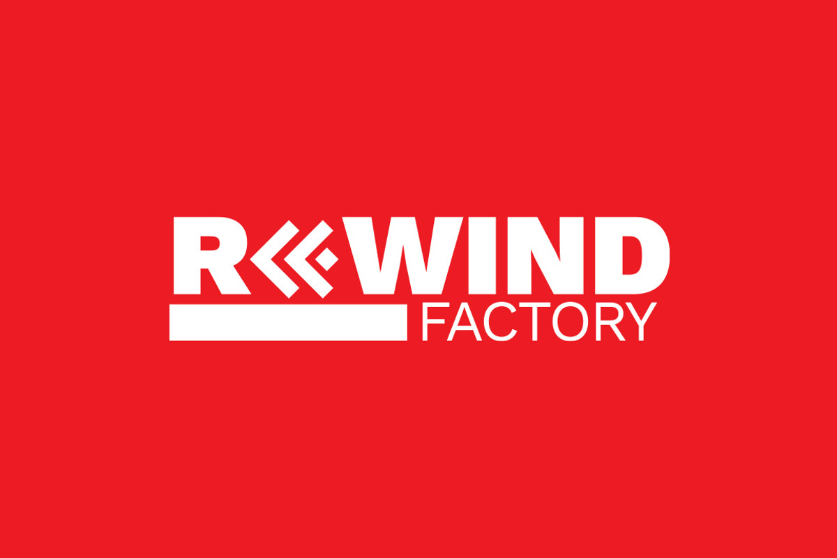 Rewind Factory Logo, a Branding & Logo Template by aaron robertson design (Photo 4 of 4)