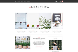 Antarctica - WordPress Blog Theme