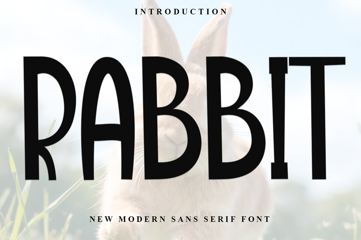 Rabbit, a Script Font by FreshTypeINK (Photo 1 of 7)