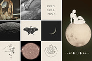 Celestial Cosmic Collection, an Object Illustration by NassyArt (Thumbnail 6 of 16)