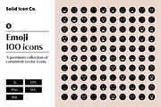 Emoji Icons, a Solid Icon by Solid Icon Co (Thumbnail 1 of 6)