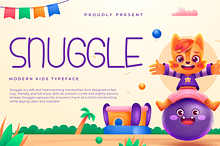 Snuggle – Modern Kids Typeface