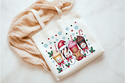 Christmas Sublimation Design, an Illustration by Watercolor design (Thumbnail 6 of 6)