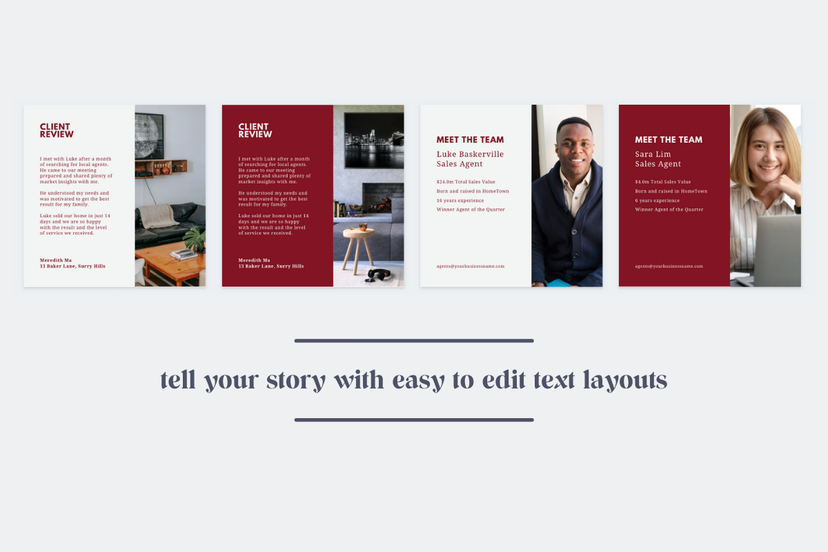 Modern Real Estate Canva Insta Pack, a Social Media Template by Take Care Creative (Photo 7 of 8)