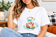 Watercolor Coastal Cafe Clipart, a Seasonal Illustration by designcity5 (Thumbnail 3 of 5)