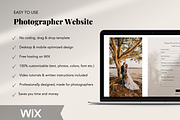 Wedding Photographer Website WIX, a Wix Template by Warmsoulgallery (Thumbnail 8 of 10)