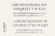 The MOON – Modern & Classic Serif +, a Serif Font by xdCreative (Thumbnail 10 of 12)