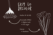 Wildflower Ink Atelier, a Decorative Illustration by The Journey Atelier (Thumbnail 9 of 19)