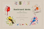 Backyard birds collections, an Illustration by Mona Ahmed (Thumbnail 1 of 10)