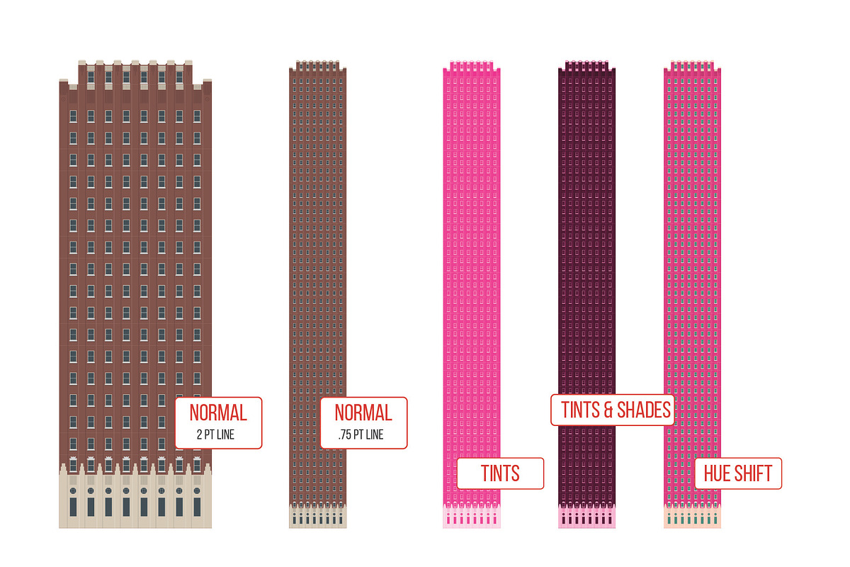 Skyscraper Vector Brush, a Brush Add-On by Industrial Artworks (Photo 2 of 3)