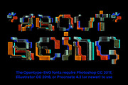 MOdernismo OpenType & SVG Font, a Font by GORE_STD (Thumbnail 9 of 14)