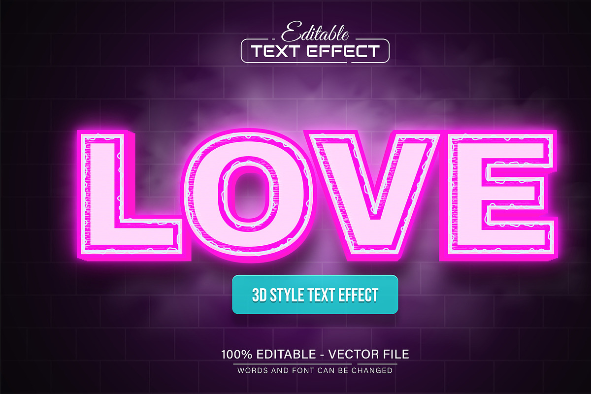3D Text Effects Collection Vol 35, a Graphic by Aglonemadesign (Photo 5 of 9)