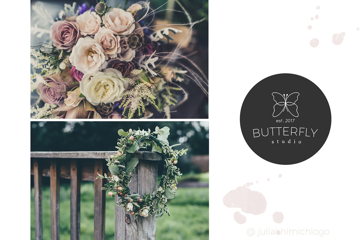 Logo Pack Vol.1. Romantic & Wedding, a Branding & Logo Template by Mint Air Studio (Photo 11 of 22)