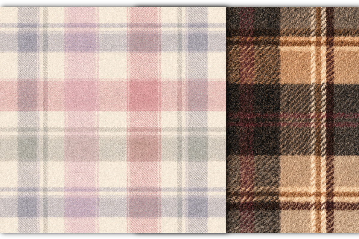 Heritage Tweed Digital Papers, a Pattern Graphic by Black Bird Studio (Photo 6 of 6)