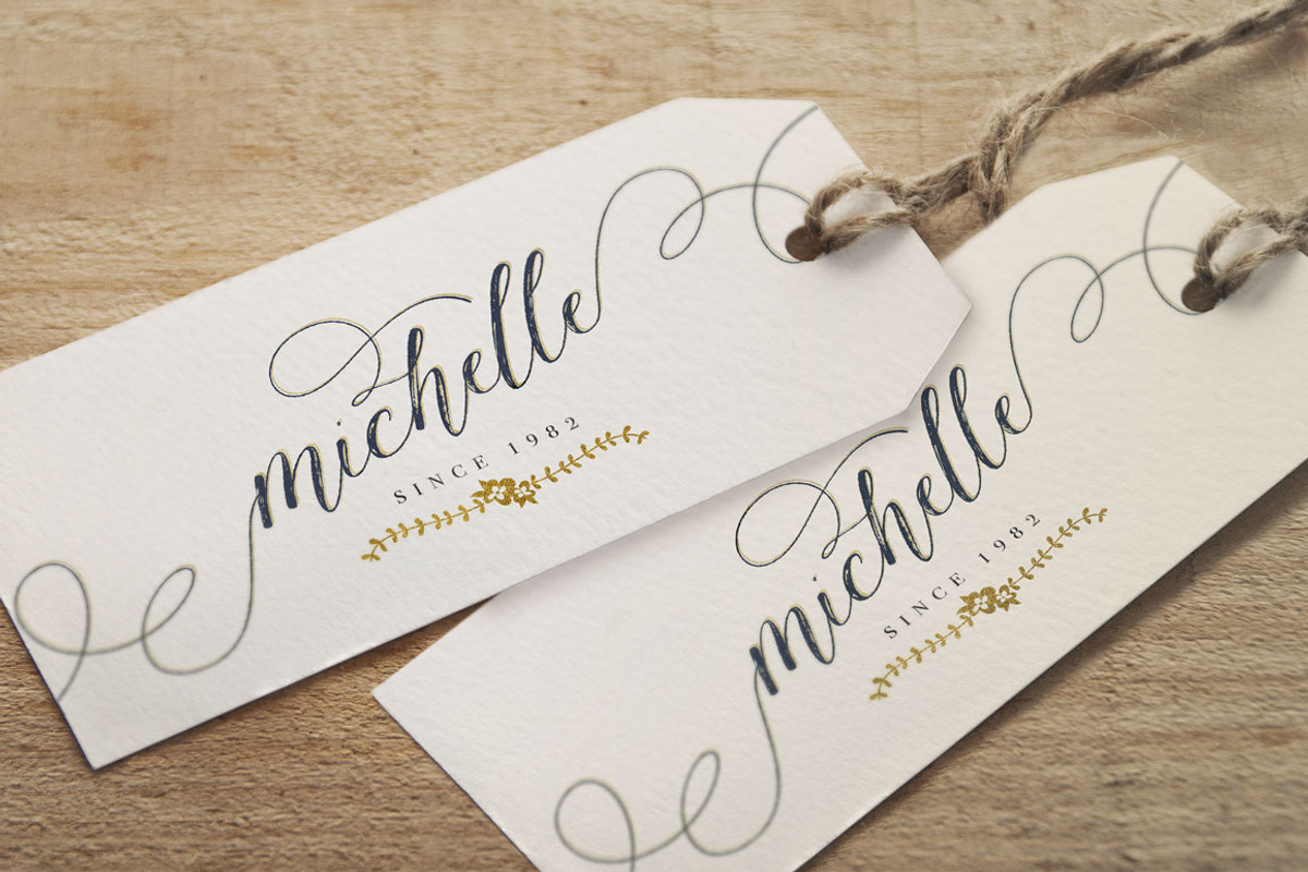 Amelia Script - Draft version, a Script Font by Blessed Print (Photo 11 of 19)