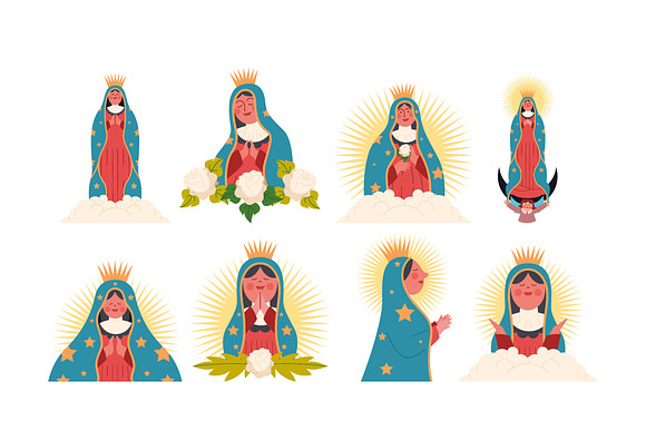 Virgin of Guadalupe Set preview 2