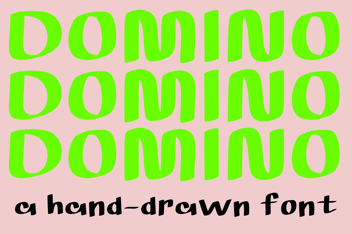 Domino, a Handwritten Font by Eryn Rose Design (Photo 4 of 17)