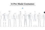Outfit Mockup Creator, an Apparel Mockup by rebrandy (Thumbnail 15 of 23)
