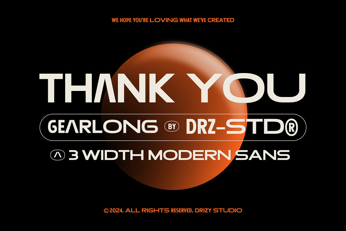 Gearlong – 3 Width Modern Sans Font, a Sans Serif Font by Drizy (Photo 10 of 10)