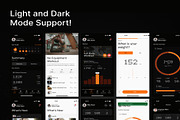 FitFlow Fitness Nutrition App UI Kit, an UI Kit Template by Creative Perspective (Thumbnail 2 of 5)