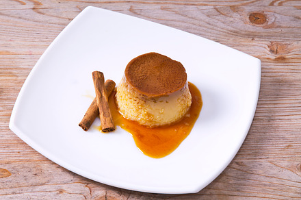 Flan with caramel stock photo containing flan and sweet, a Food & Drink Photo by tetxu
