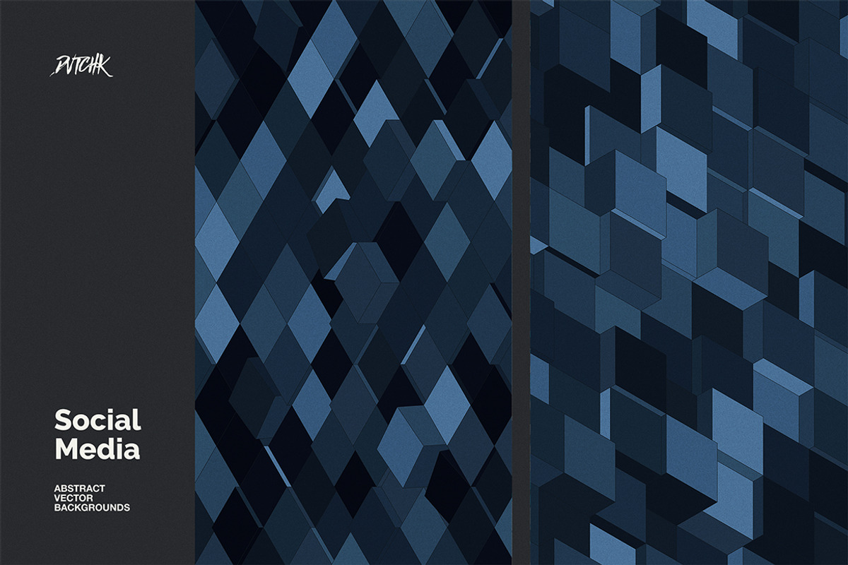 Social Media Vector Backgrounds V 04, a Background Graphic by dvtchk (Photo 8 of 9)